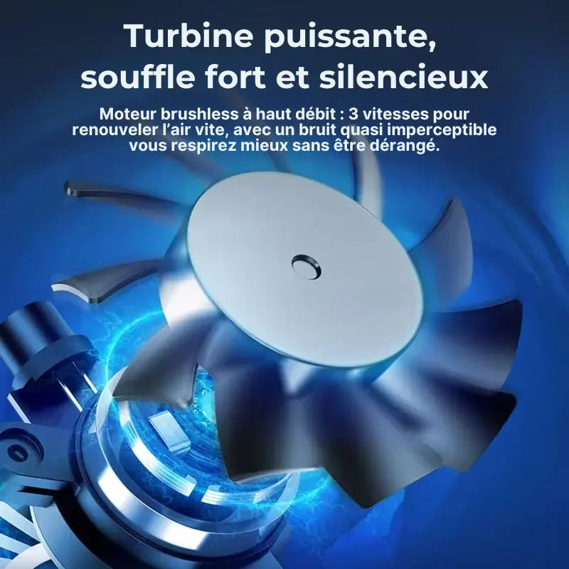 Oxylea Air — Purificateur ultra performant & transportable