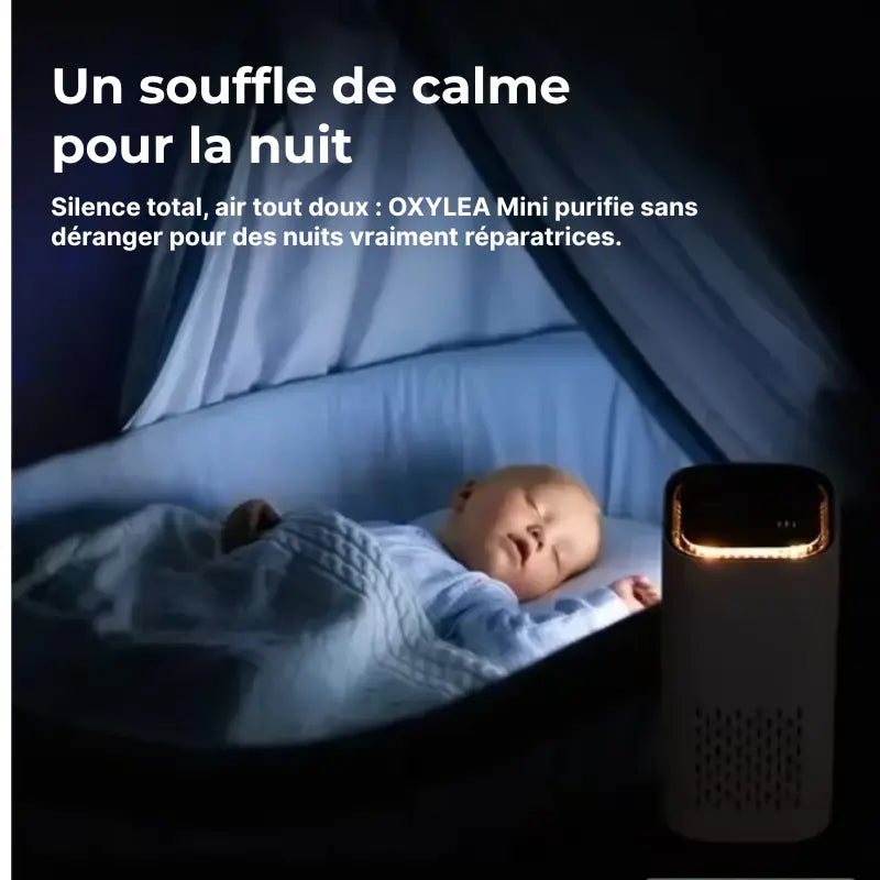 Oxylea Mini — purificateur d’air ultra portable